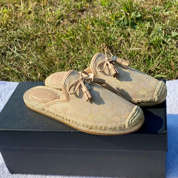 BNIB COACH FG3481 CASSIDY ESPADRILLE - Picture 8 of 12